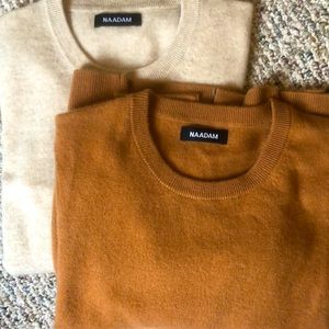 2 100% CASHMERE sweaters!!